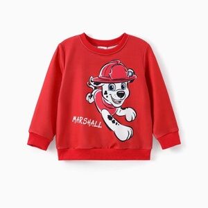 PAW Patrol Toddler Boy Marshall Sweatshirt Red
